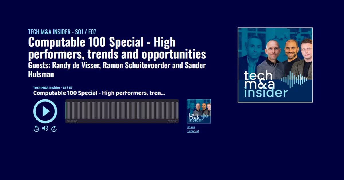 Computable 100 Special - High performers, trends and opportunities